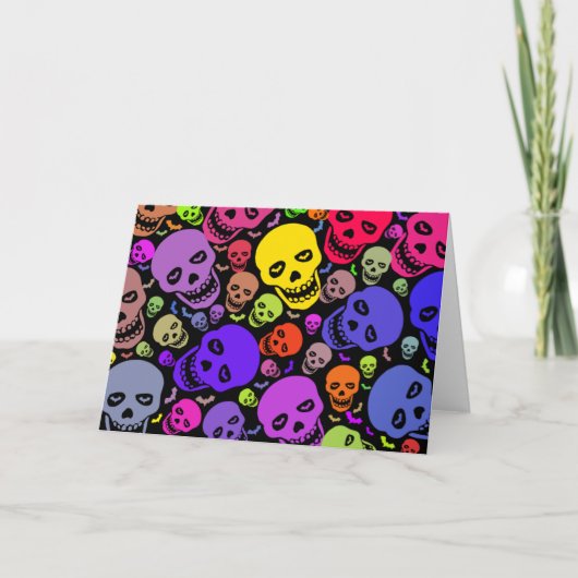 Carte de voeux de Skulls'n'Bats (Devant)