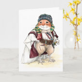 Carte de vœux de souris Valentino (Fleur jaune)