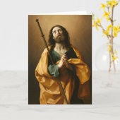 Carte de voeux de "St James" (Fleur jaune)