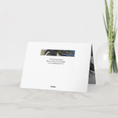 Carte de voeux de Stallion peint avec fierté (Dos)