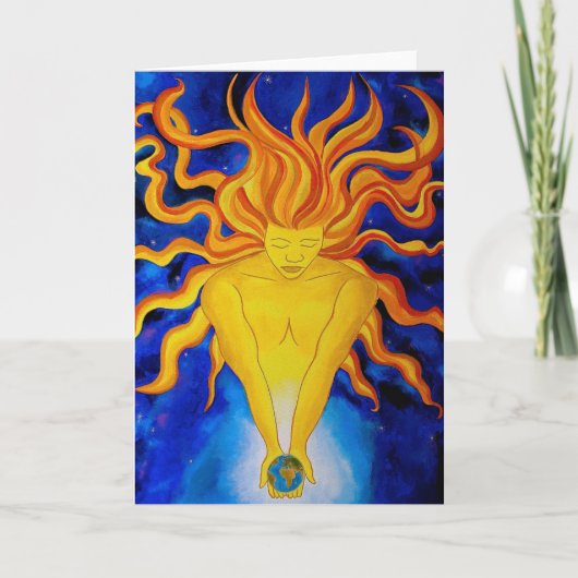 Carte de voeux de Sunworld (Devant)