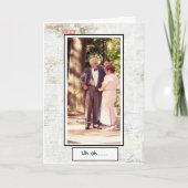 Carte de voeux de support (Devant)