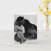 Carte de voeux de Sweetpea (Fleur jaune)