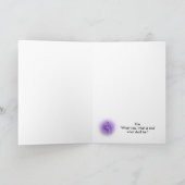 Carte de voeux de symbole d'ohm (Intérieur)