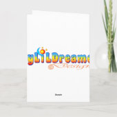 Carte de voeux de tennis (Dos)