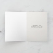 Carte de vœux de Thanksgiving « Éternellement reco (Intérieur)