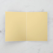 Carte de vœux de Thanksgiving Tournesol Citrouille (Intérieur)