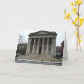 Carte de voeux de tribunal de Staten le comté (Fleur jaune)