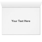 Carte de voeux de Trinité (Intérieur Horizontal (Bas))