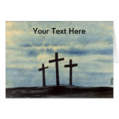 Carte de voeux de Trinité (Devant horizontal)