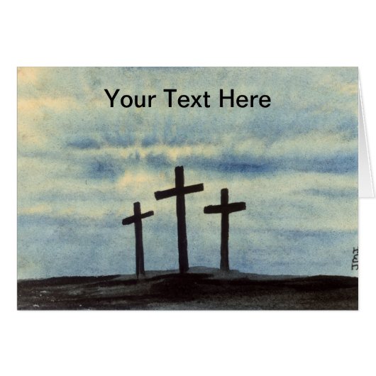 Carte de voeux de Trinité (Devant horizontal)