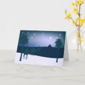 Carte de voeux de trois rois (Fleur jaune)