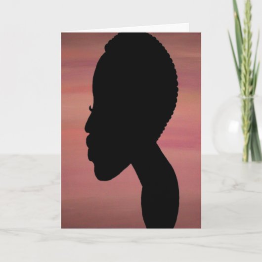 Carte de voeux de TWA (Afro minuscule) (Devant)