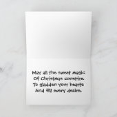 Carte de voeux de vacances (Intérieur)