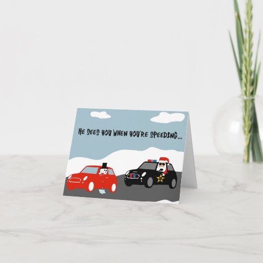 Carte de voeux de vacances (Devant)