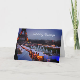 Carte de voeux de vacances