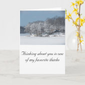 Carte de voeux de vacances (Fleur jaune)