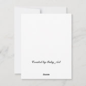 Carte de vœux de vacances « Amitié » (Dos)