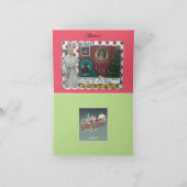 Carte de voeux de vacances - c'est le seul moment (Intérieur)