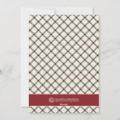 Carte de vœux de vacances Classy Peace Love Joy (Dos)