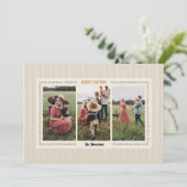 Carte de vœux de vacances de Ferme Moderne (Debout devant)