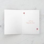 Carte de vœux de vacances de la Maison Minuscule a (Intérieur)