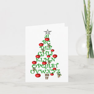 Carte de voeux de vacances de l'enseignant