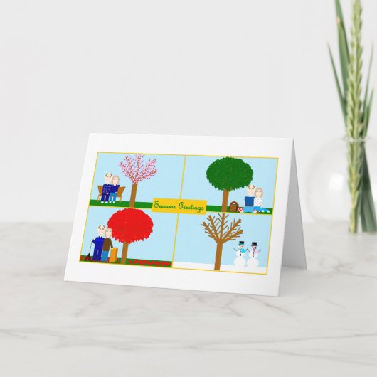 Carte de voeux de vacances/de Noël (Devant)