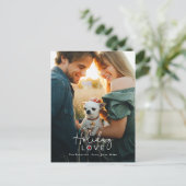 Carte de vœux de vacances Holiday Love (Debout devant)