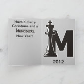 Carte de voeux de vacances méthodique (Intérieur)