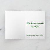 Carte de voeux de vacances ou d'invitation de fête (Intérieur)