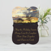 Carte de vœux de vacances Paix sur Terre par RoseW (Debout devant)