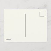 Carte de vœux de vacances photo | Doodle de neige  (Dos)