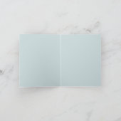 Carte de vœux de vacances plate de célébration de (Intérieur)