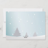 Carte de vœux de vacances Rien que pour voir (Dos)