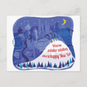 Carte de voeux de vacances Seattle (Devant)