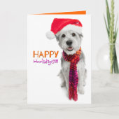 Carte de vœux de vacances - Spade Jackson dépenail (Devant)