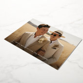 Carte de voeux de vacances très mariée (Rotation)