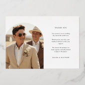 Carte de voeux de vacances très mariée (Verso)