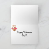 Carte de voeux de Valentine (Intérieur)