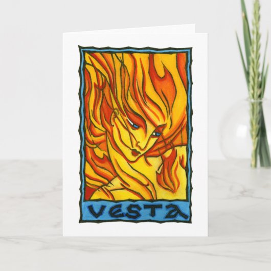 Carte de voeux de Vesta (Devant)