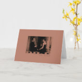 Carte de voeux de vies privées (Fleur jaune)