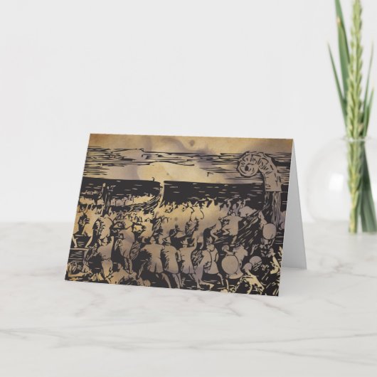 Carte de voeux de Viking Heimskringla Barden (Devant)