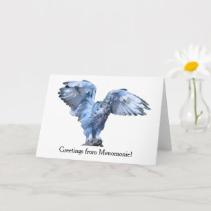 Carte de voeux de votre ville Snowy Owl