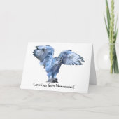 Carte de voeux de votre ville Snowy Owl (Devant)