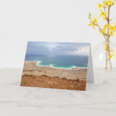 Carte de voeux Dead Sea (Fleur jaune)