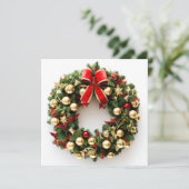 Carte de voeux décorative de Noël (Debout devant)