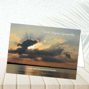 Carte de voeux Deepest Sympathy