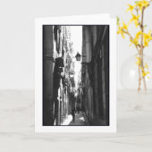 Carte de voeux d'El Callejon (Fleur jaune)