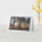 Carte de voeux Delamere Forest (Fleur jaune)